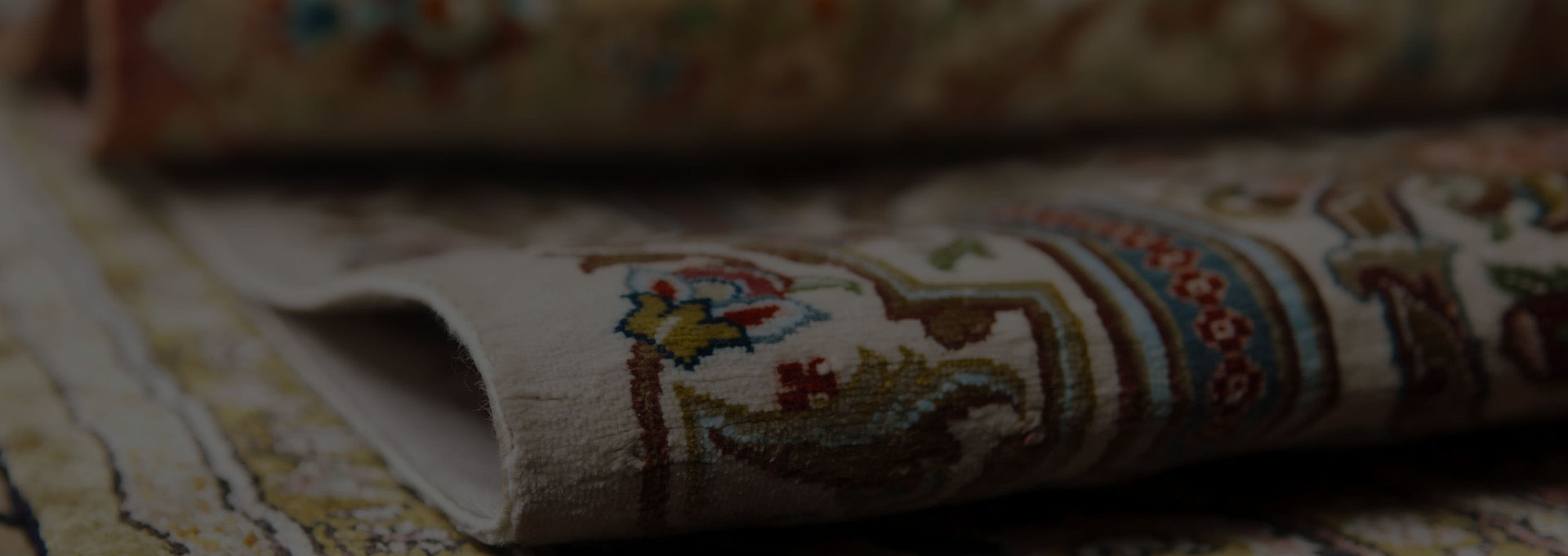 A close up of the fabric on a bed